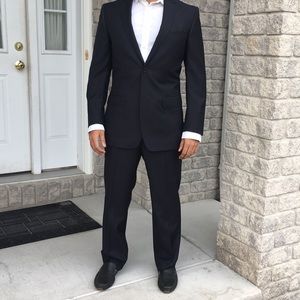 Z Zegna Two Piece Suit - Pinestripe